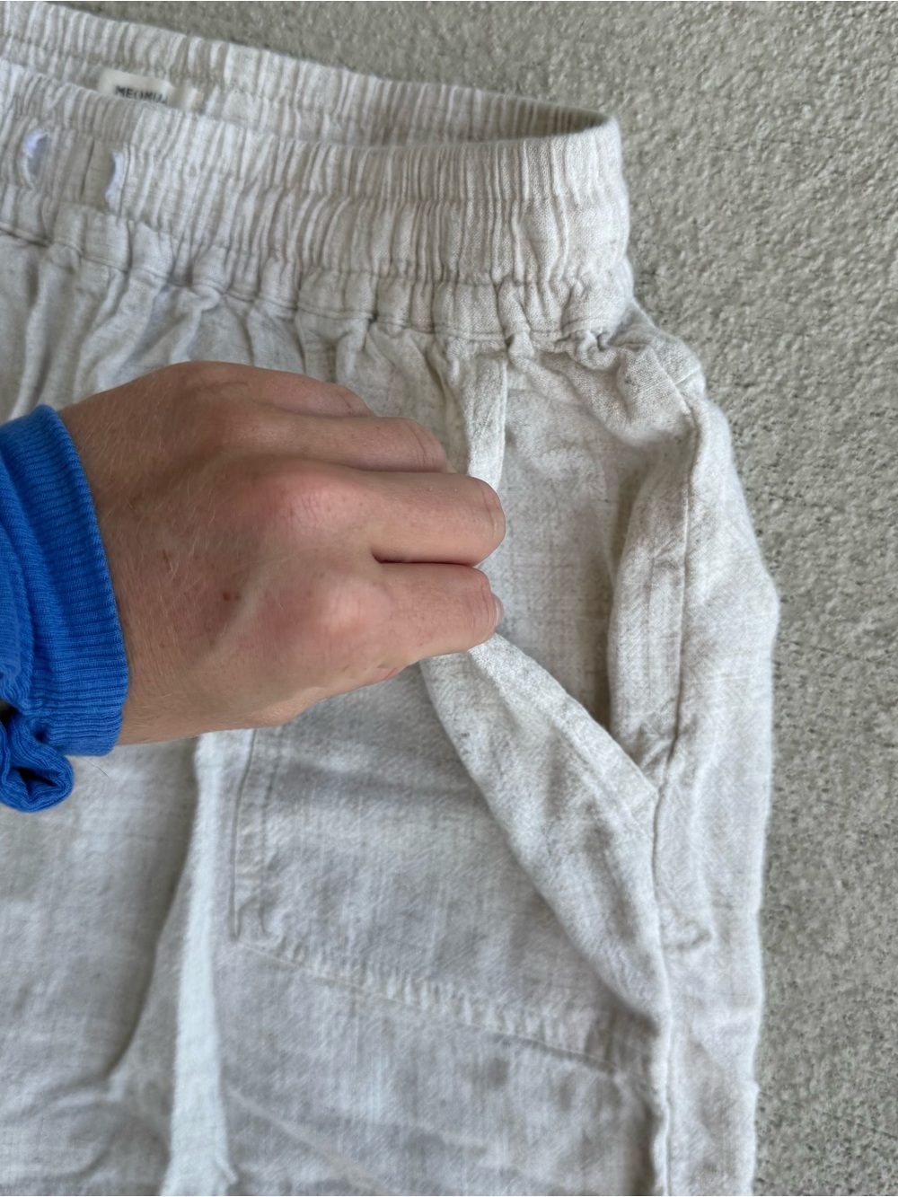 Linen Beach Pants - Picture 4 of 6